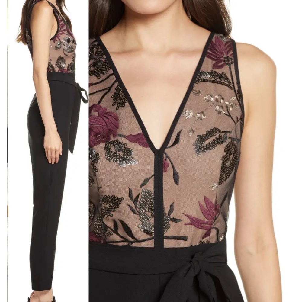 Anthropologie Harlyn embroidered jumpsuit. WA - Picture 2 of 11